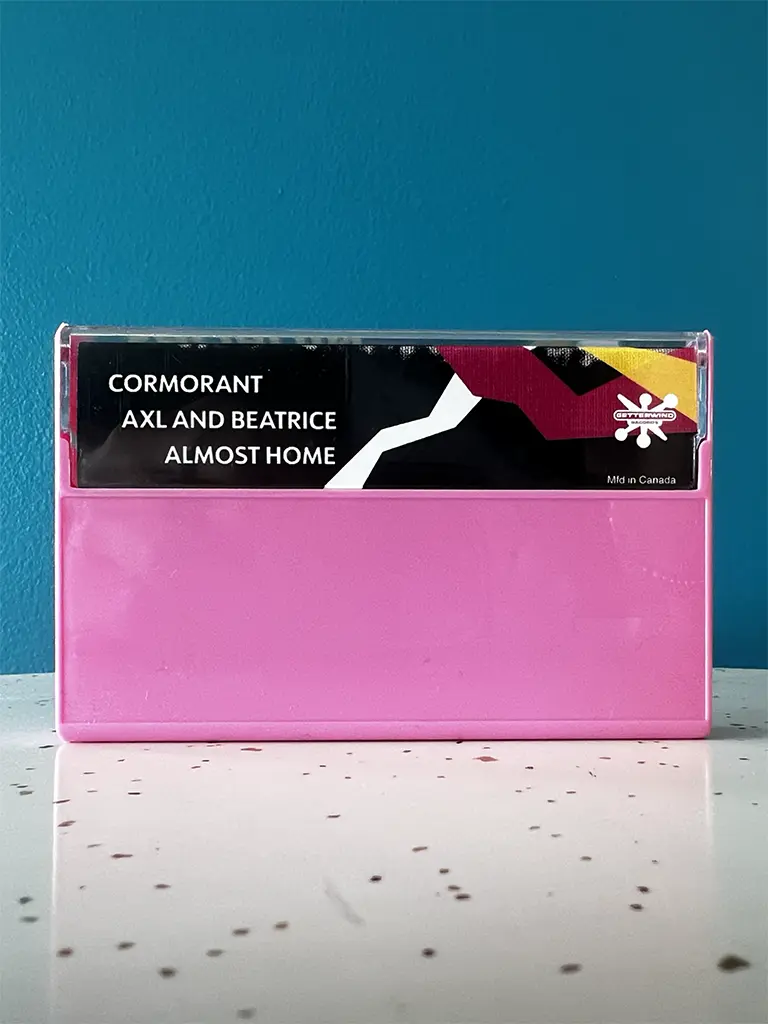 Shobojin cassette tape back, complete with track listing.