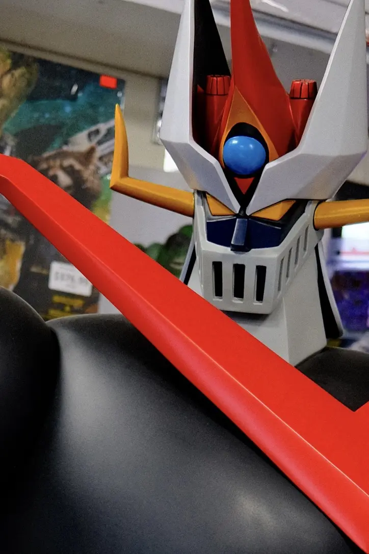 The great super robot hero, Mazinger Z, in Little Tokyo, Los Angeles.